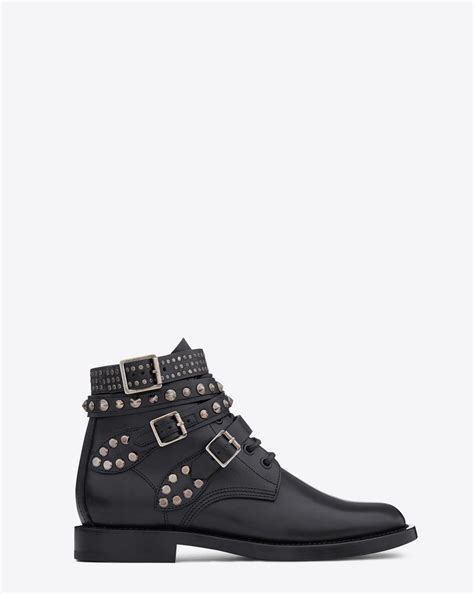 ysl studded ranger boots dupe|st laurent tribute shoes dupe.